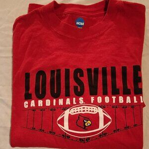NCAA Louisville Cardinals Football T-shirt Large